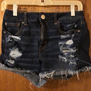 American eagle high-waisted shorts womens size 6